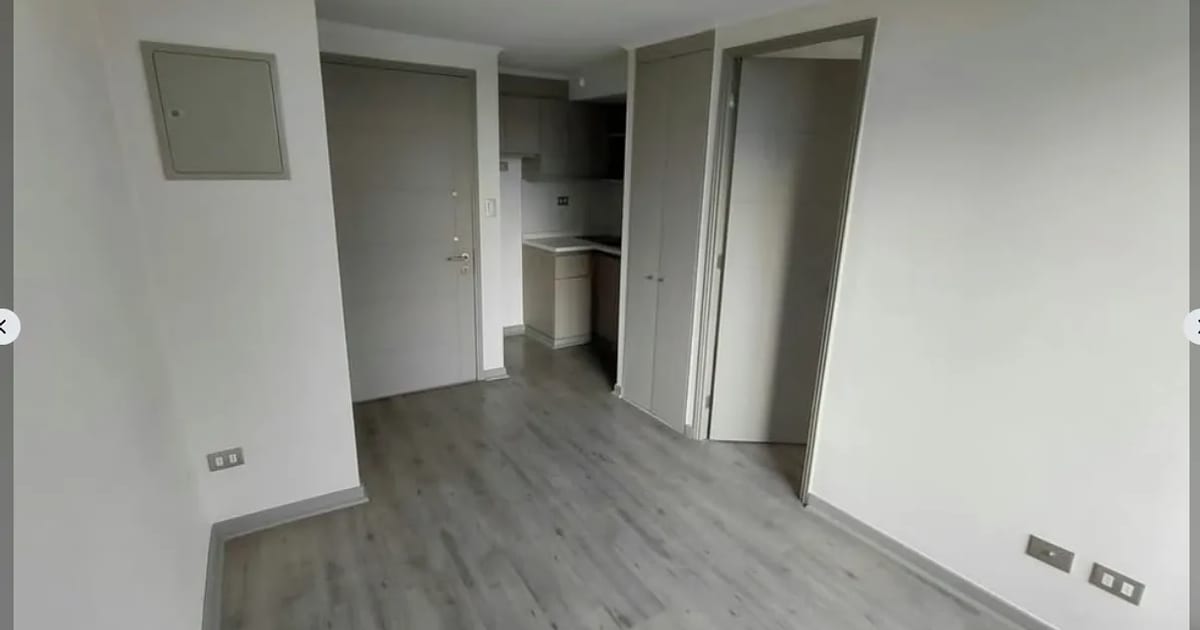 Departamento 1D/1B con terraza en García Reyes, Santiago Centro